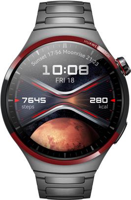 Huawei Watch 4 Pro Space Edition 3,81 cm (1.5) AMOLED Digital 466 x 466 Pixel Touchscreen Titan GPS (55020BXL)