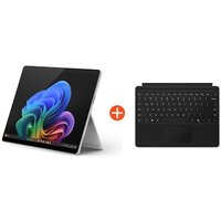 Microsoft Surface Pro (11. Edition) 13″ 2in1 Platin Snapdragon® X Plus 16GB/256GB SSD Win11 + Black Keyboard