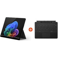 Microsoft Surface Pro (11. Edition) 13″ OLED 2in1 Graphit Snapdragon® X Elite 16GB RAM 1TB SSD Win11 ZIB-00021 inkl. Black Keyboard Pen