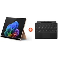 Microsoft Surface Pro (11. Edition) 13″ OLED 2in1 Dune Snapdragon® X Elite 16GB RAM 1TB SSD Win11 ZIB-00043 inkl. Black Keyboard SL