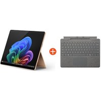 Microsoft Surface Pro (11. Edition) 13″ OLED 2in1 Dune Snapdragon® X Elite 16GB RAM 1TB SSD Win11 ZIB-00043 inkl. Platin Keyboard SL