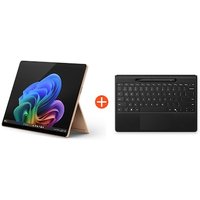 Microsoft Surface Pro (11. Edition) 13″ OLED 2in1 Dune Snapdragon® X Elite 16GB RAM 1TB SSD Win11 ZIB-00043 inkl. Black Flex Keyboard Pen