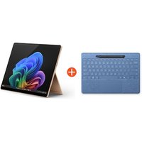 Microsoft Surface Pro (11. Edition) 13″ OLED 2in1 Dune Snapdragon® X Elite 16GB RAM 1TB SSD Win11 ZIB-00043 inkl. Black Flex Keyboard Pen