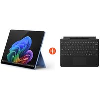 Microsoft Surface Pro (11. Edition) 13″ OLED 2in1 Saphir Snapdragon® X Elite 16GB RAM 1TB SSD Win11 ZIB-00037 inkl. Black Keyboard