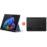 Microsoft Surface Pro (11. Edition) 13″ OLED 2in1 Saphir Snapdragon® X Elite 16GB RAM 1TB SSD Win11 ZIB-00037 inkl. Black Flex Keyboard SL