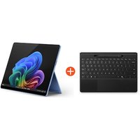 Microsoft Surface Pro (11. Edition) 13″ OLED 2in1 Saphir Snapdragon® X Elite 16GB RAM 1TB SSD Win11 ZIB-00037 inkl. Black Flex Keyboard Pen