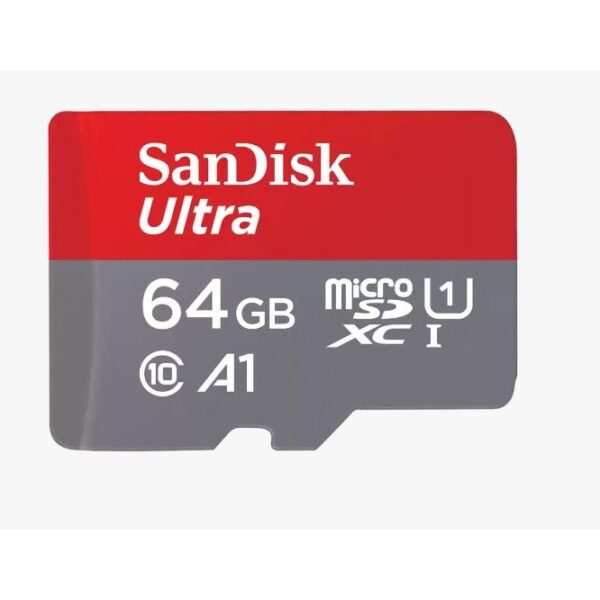 SpeicherKapazität: 64 GBFlash Card Typ: MicroSDXCLesegeschwindigkeit: 140 MB/sInterner Speichertyp: UHS-IUHS Speed Klasse: Class 1 (U1)Leistungsklasse der Anwendung: A1Flash-Memory-Klasse: Klasse 10MerkmaleProduktfarbe: Grau. RotGewicht und AbmessungenBreite: 15 mmTiefe: 1.02 mmHöhe: 10.9 mmLieferumfangSpeicheradapter enthalten: SDLogistikdatenWarentarifnummer (HS): 85235190 - Eingabe / Ausgabe Speicher SD-Karten - Western Digital SDSQUAB-064G-GN6MA memory card