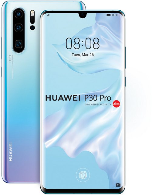 Huawei P30 Pro New Edition Dual Sim 256GB Breathing Crystal Smartphone (16,43 cm/6,47 Zoll, 256 GB Speicherplatz, 40 MP Kamera, Gesichtserkennung)