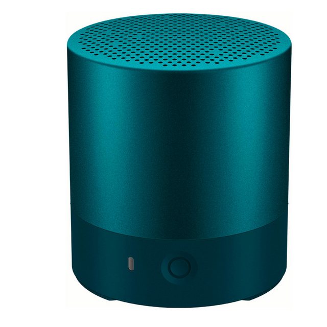 Der Huawei MiniSpeaker CM510 kann zur Musikwiedergabe und für Sprachanrufe genutzt werden. Per Tastendruck lässt er sich ganz einfach mit einer zweiten Box koppeln