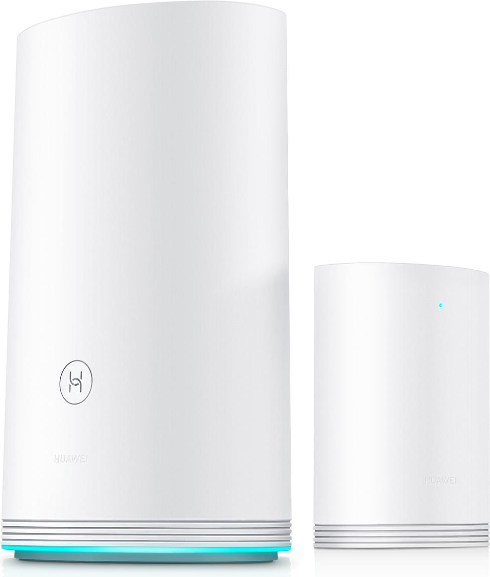 Huawei WiFi Q2 Pro (1 Base + 1 Satellite) WLAN-Router Gigabit Ethernet Dual-Band (2,4 GHz/5 GHz) Weiß (53037169)