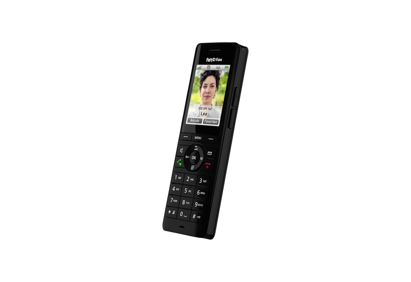 AVM AVM FRITZ!Fon Dect-Telefon X6 schwarz Schnurloses DECT-Telefon