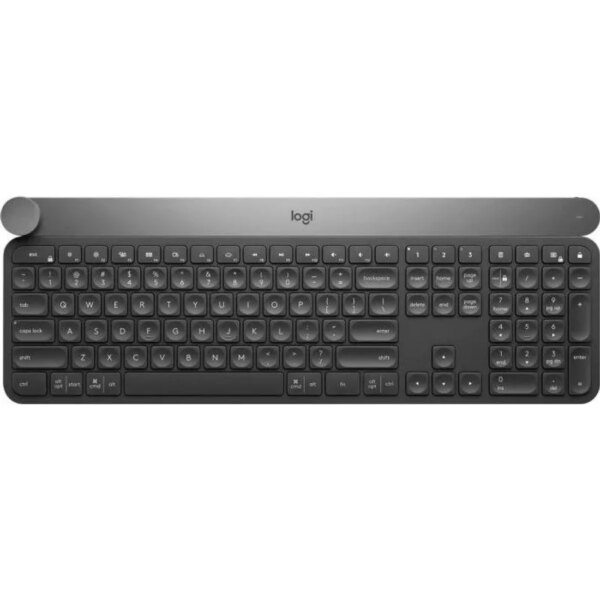 Kurzinfo: Logitech Craft Advanced with Creative Input Dial - Tastatur - hinterleuchtet - Bluetooth