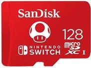 SANDISK MicroSDXC UHS-I card NintendoSwitch 128G (SDSQXAO-128G-GNCZN)