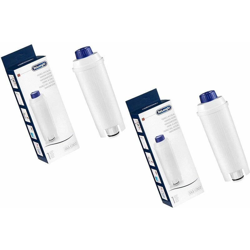 Delonghi – Ersatzteil – Set aus 2 Wasserfiltern 32 DLSC002 für