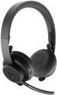 Logitech Zone Wireless – Headset – On-Ear – Bluetooth – kabellos – aktive Rauschunterdrückung – Geräuschisolierung – Graphite – Zertifiziert für Microsoft Teams