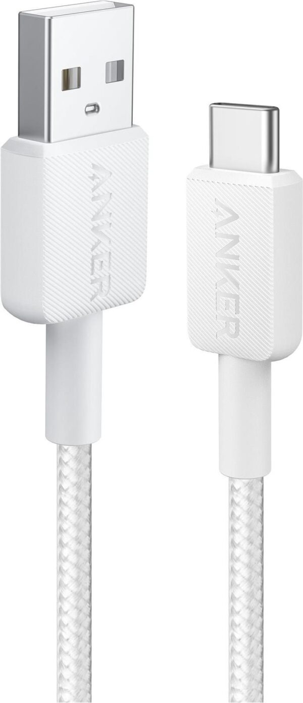 Anker 322 - USB-Kabel - USB (M) zu 24 pin USB-C (M) - 5 V - 3 A - 1.83 m - weiß (A81H6H21)