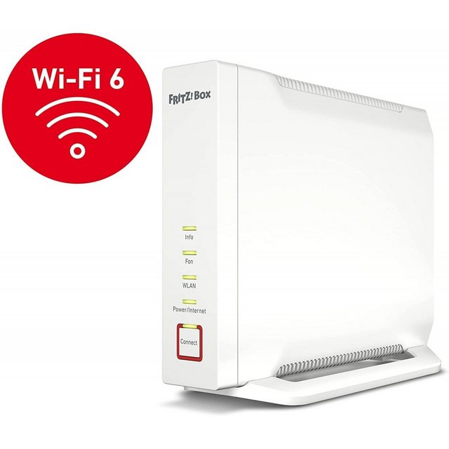 Die FRITZ!Box 4060 mit innovativem Wi-Fi 6 (WLAN AX) bringt ultraschnelles WLAN ins Heimnetz. Wi-Fi 6 ist schneller und deutlich effizienter: mehrere parallele Anwendungen wie 4K-Streams