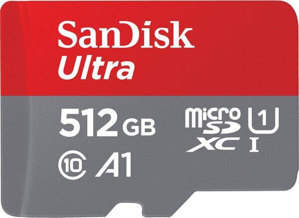 Kurzinfo: SanDisk Ultra - Flash-Speicherkarte (microSDXC-an-SD-Adapter inbegriffen) - 512 GB - Class 10 - microSDXC UHS-I Gruppe Flash-Speicher Hersteller SanDisk Hersteller Art. Nr. SDSQUNR-512G-GN6TA Modell Ultra EAN/UPC 0619659185862 Produktbeschreibung: SanDisk Ultra - Flash-Speicherkarte - 512 GB - microSDXC UHS-I Produkttyp Flash-Speicherkarte Formfaktor microSDXC UHS-I Speicherkarte Speicherkapazität 512 GB Geschwindigkeit Class 10 Enthaltener Speicheradapter microSDXC-an-SD-Adapter Ausführliche Details Allgemein Produkttyp Flash-Speicherkarte Speicherkapazität 512 GB Kompatibilität Nicht spezifisch Speicher Geschwindigkeitsklasse Class 10 Lesegeschwindigkeit Bis zu 100 MB/s Formfaktor microSDXC UHS-I Speicherkarte Enthaltener Speicheradapter microSDXC-an-SD-Adapter Abmessungen und Gewicht Breite 14.99 mm Tiefe 10.92 mm Dicke 1.02 mm Gewicht 4.54 g