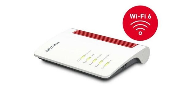 Anschlüsse             WLAN-Router mit SFP-Steckplatz für ein FRITZ!SFP Glasfaser-Modul (AON und GPON im Lieferumfang enthalten)1 x 2