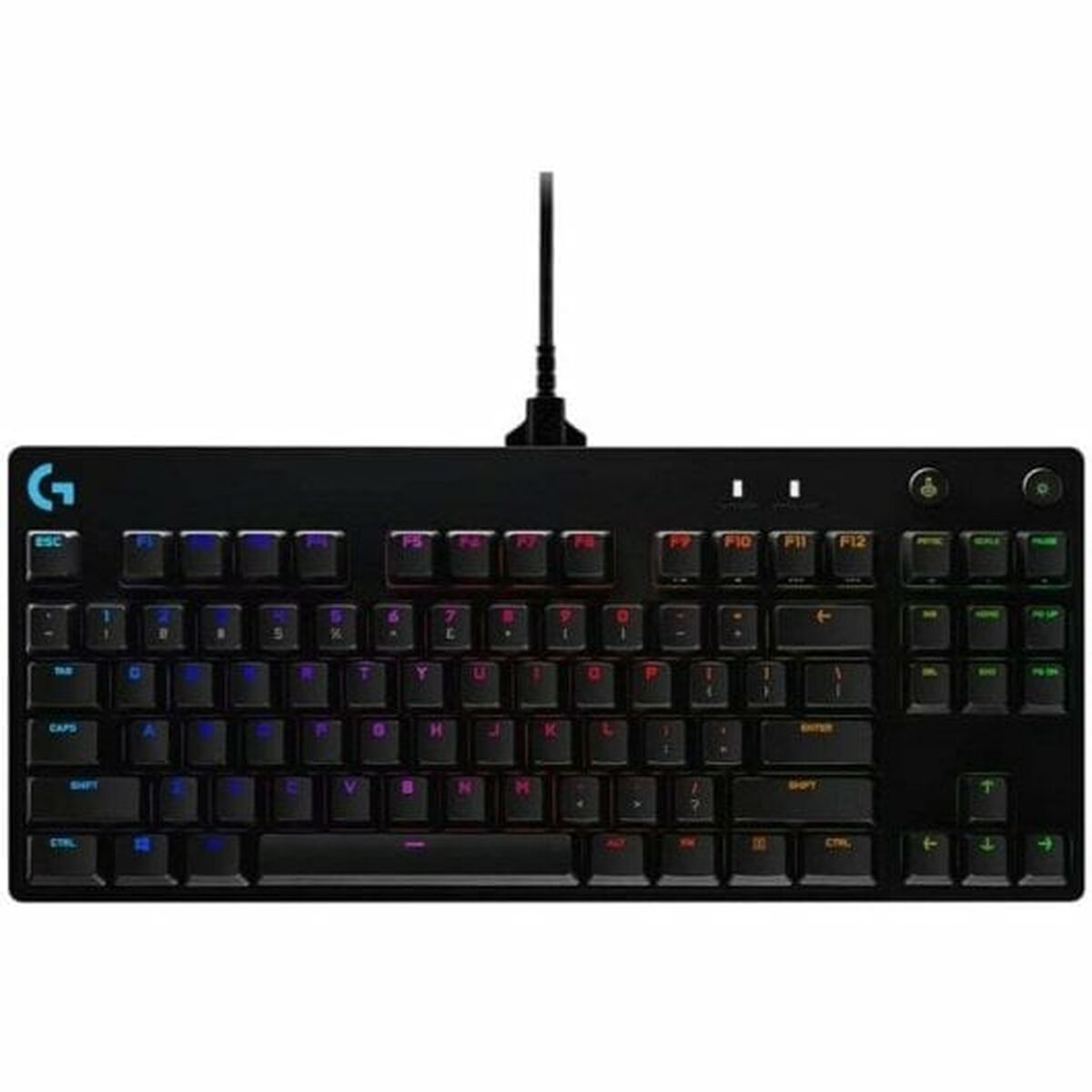 Gaming Tastatur Logitech 920-010592 Schwarz Qwerty Spanisch Qwerty Italienisch