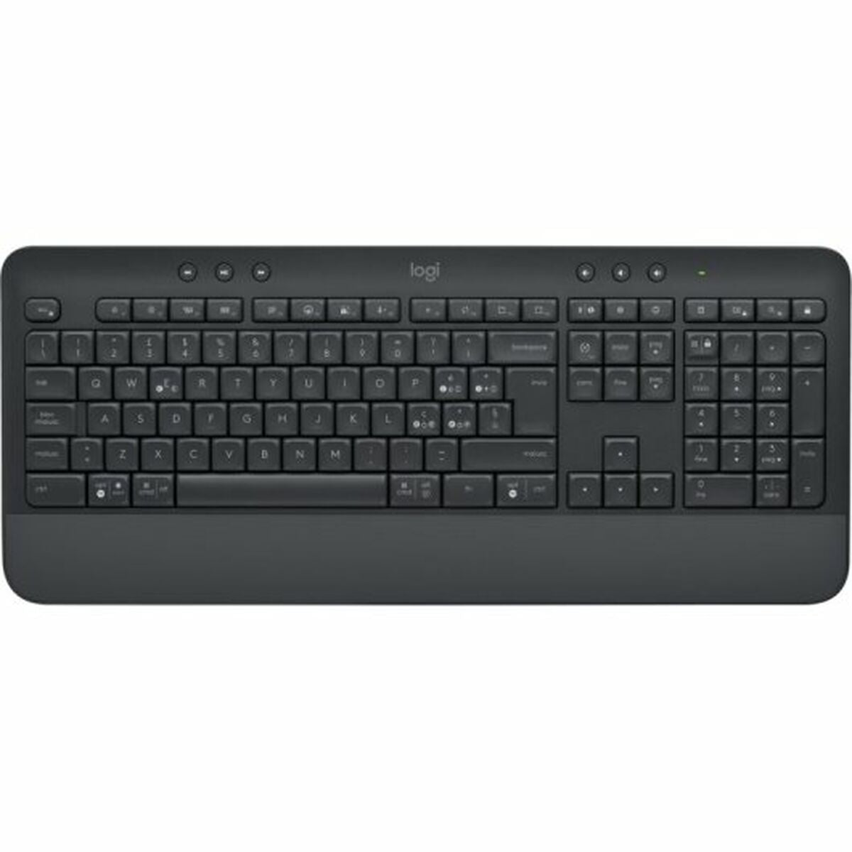 Tastatur Logitech 920-010915 Schwarz Qwerty Spanisch