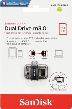 SanDisk Ultra Dual Drive 256GB m3.0 grey&silver SDDD3-256G-G46