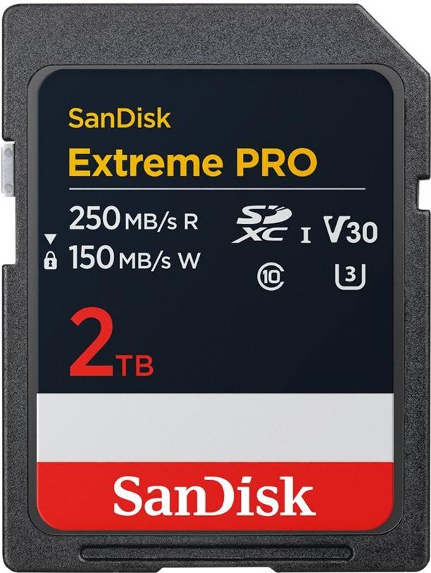 SanDisk Extreme PRO 2TB SDXC 250MB/s UHS-I (SDSDXXD-2T00-GN4IN)