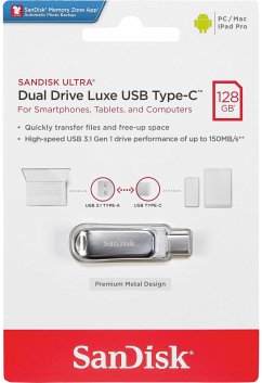 SanDisk Ultra Dual Drive Luxe 128GB USB Type-C SDDDC4-128G-G46