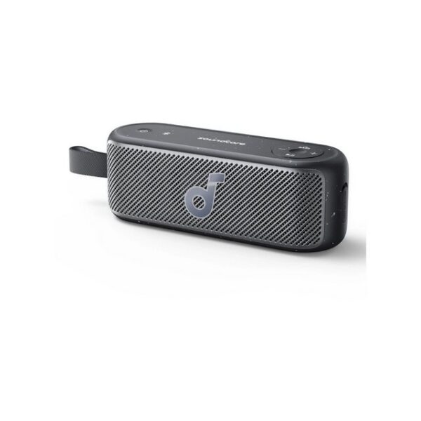 Möchten Sie Ihre Lieblingsmusik jederzeit griffbereit haben? Der perfekte Begleiter für Sie ist dann dieser Bluetooth-Lautsprecher von Anker. Als aktiver Lautsprecher hat er einen integrierten Verstärker - folglich kann die Musik direkt von der Quelle abgespielt werden. Für die Verbindung sorgt die moderne Technologie Bluetooth. Sie können Ihre Lieblingsmusik ganz einfach ohne Kabel direkt von Ihrem Handy abspielen. Verantwortlich für die Qualität der Datenübertragung ist die Bluetooth-Version 5.3. Die Leistung bestimmt nicht die maximale Lautstärke