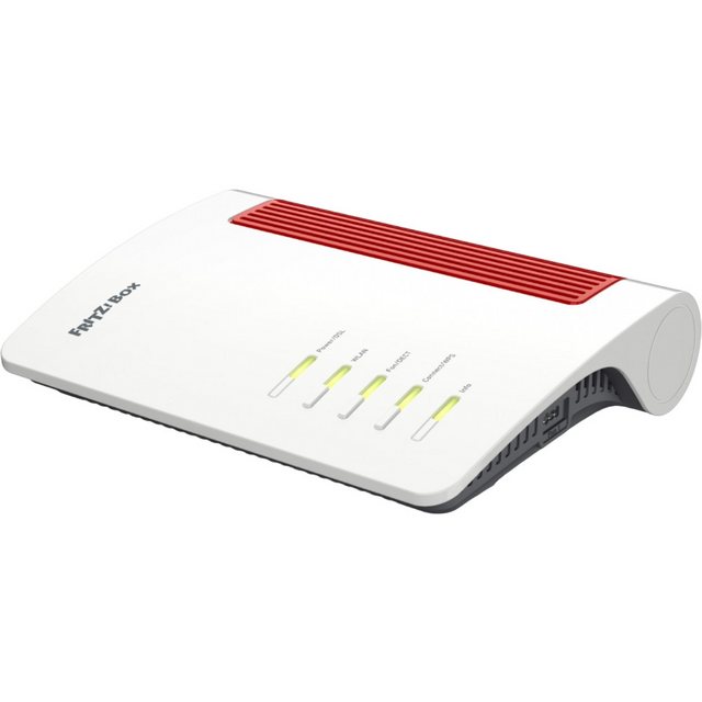 AVM FRITZ!Box 7690 – WLAN-Router – weiß/rot WLAN-Router