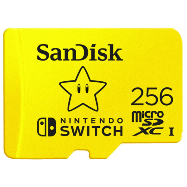 Füge deinem Nintendo Switch zusätzlichen Speicherplatz hinzu mit der Sandisk MicroSD Nintendo Switch. Verbringe weniger Zeit mit Warten und mehr Zeit mit Spielen dank Lese- und Schreibgeschwindigkeiten von bis zu 100MB/s. Das macht sie zum idealen Teamkollegen beim Spielen deiner Lieblingsspiele. Wähle deinen idealen Speicher und mache dir keine Sorgen mehr