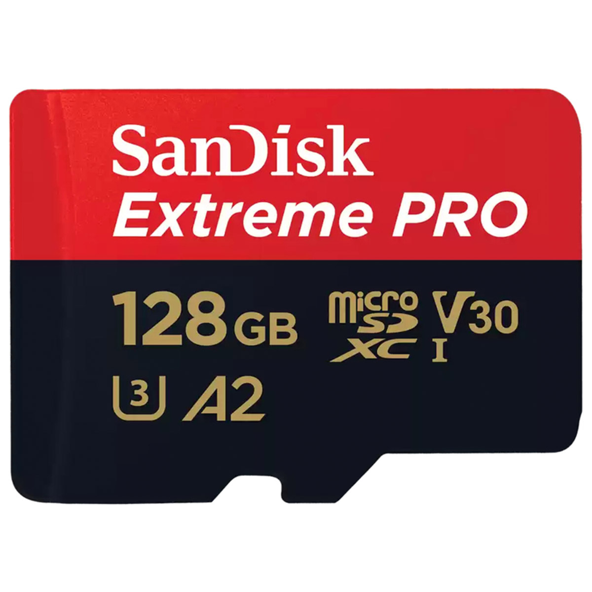 SanDisk microSD Extreme PRO – 128GB – Inklusive SD-Adapter und RescuePro Deluxe – UHS-I/U3/Full HD/4K UHD