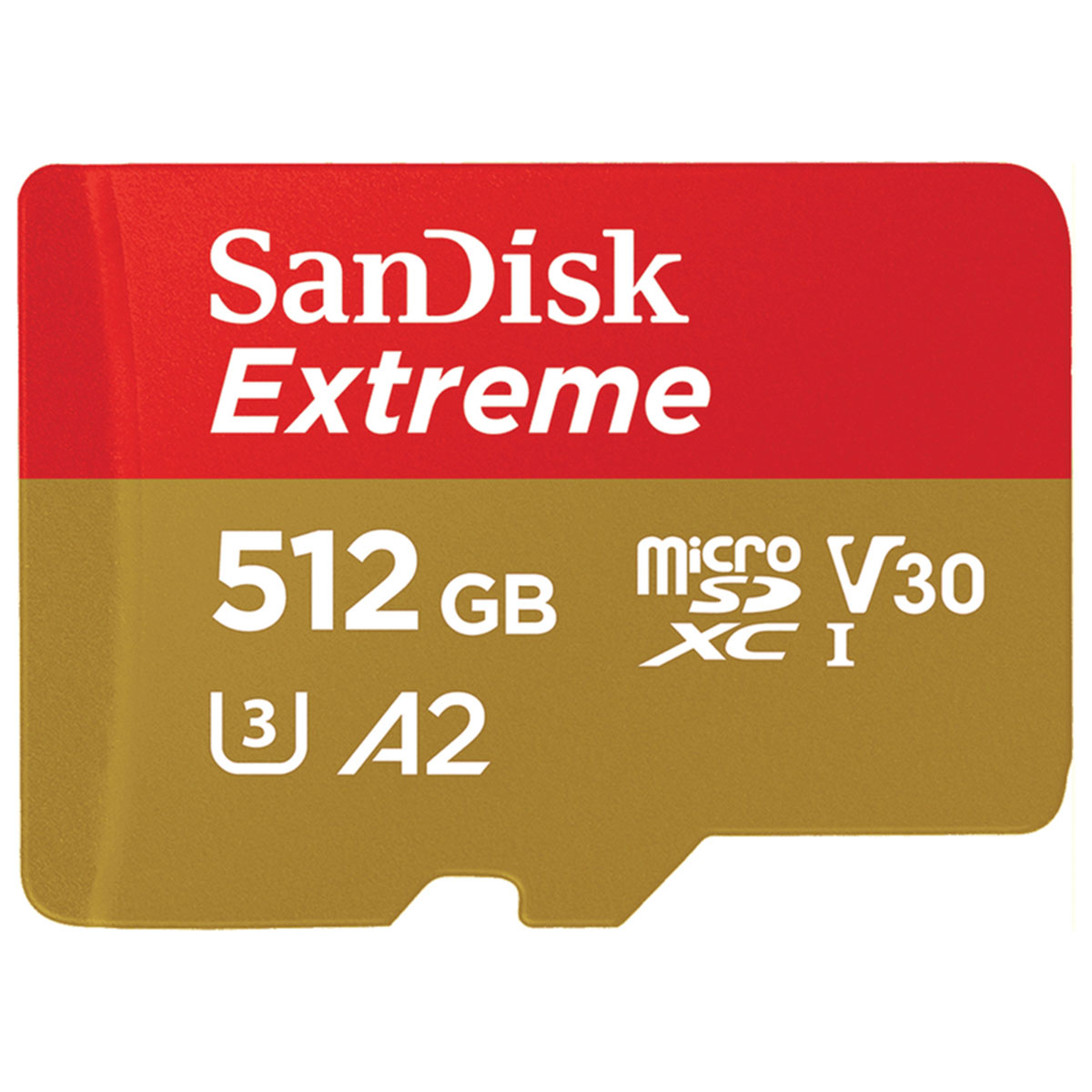 SanDisk microSD Extreme – 512GB – Inklusive RescuePro Deluxe – UHS-I/U3/Full HD/4K UHD