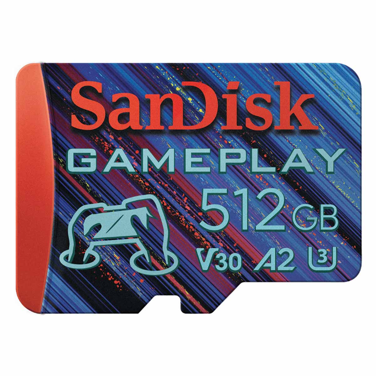 SanDisk microSD Gameplay – 512GB – UHS-I/U3/Full HD/4K UHD