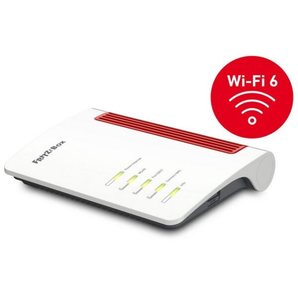 Die FRITZ!Box 4050 bietet als Dualband-WLAN-Router mit Wi-Fi 6 schnelle Verbindungen für Ihr Heimnetzwerk