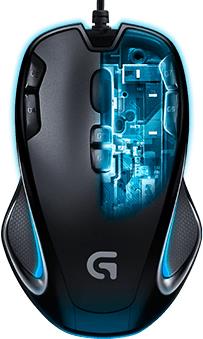 Kurzinfo: Logitech Gaming Mouse G300s - Maus - rechts- und linkshändig - optisch - 9 Tasten - kabelgebunden - USB Gruppe Zeigegeräte Hersteller Logitech Hersteller Art. Nr. 910-004346 Modell Gaming Mouse G300s EAN/UPC 5099206053847 Produktbeschreibung: Logitech Gaming Mouse G300s - Maus - USB Gerätetyp Maus Anschlusstechnik Kabelgebunden - USB Ausrichtung Rechts- und linkshändig Movement Detection Technologie Optisch Anzahl Tasten 9 Bewegungsauflösung 2500 dpi Leistung 1 ms Reaktionszeit Leistungsmerkmale Profilwechsel