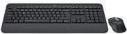 Logitech Signature MK650 for Business – Tastatur-und-Maus-Set – kabellos – 2.4 GHz, Bluetooth LE – QWERTY – Italienisch – Graphite