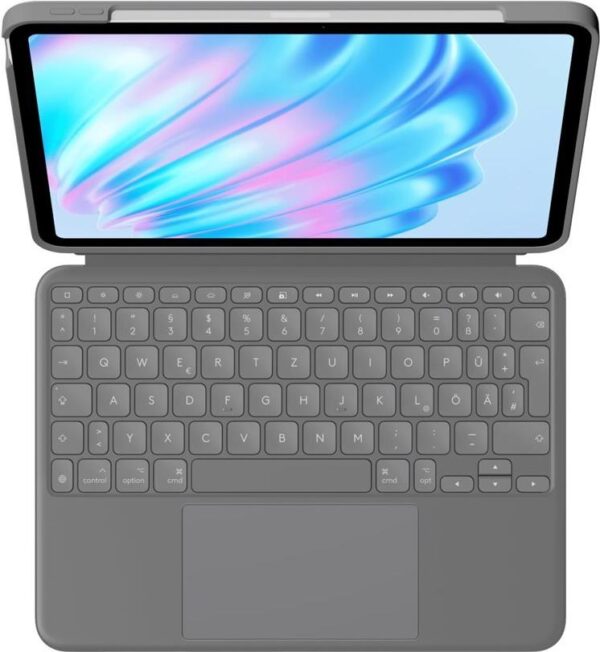 Logitech Combo Touch für iPad Air 11 (M2)Grau iPad Air 11 Deutsch (920-012629)