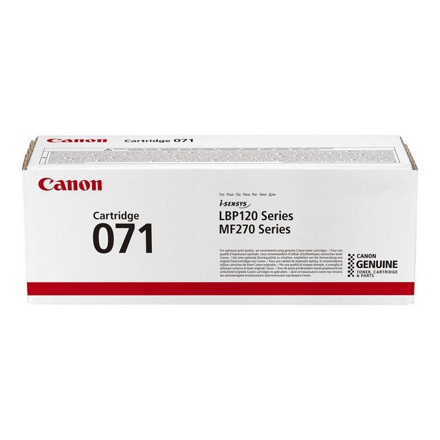 Canon Tonerpatrone 071 Toner schwarz