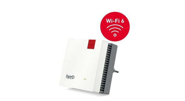 FRITZ!Repeater 1200 AX           Leistungsmerkmale             Leistungsstarker WLAN-Mesh-Repeater für große Reichweite und hohen Durchsatz im WLANMit WLAN Mesh lassen sich mehrere WLAN-Zugangspunkte einfach zu einem intelligenten System zusammenfassen (ab FRITZ!OS 6.90). 2 WLAN-Funkeinheiten: Bis 2.400 MBit/s (5 GHz) +