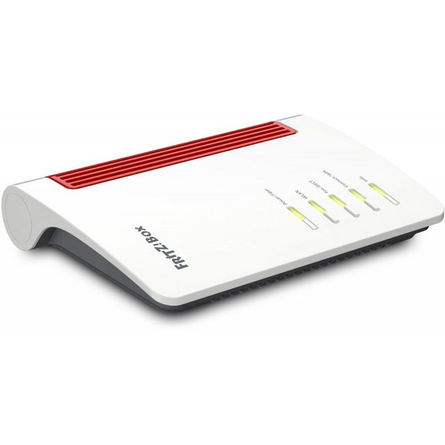 AVM FRITZ!Box 5530 Fiber – WLAN Router – weiß/rot WLAN-Router