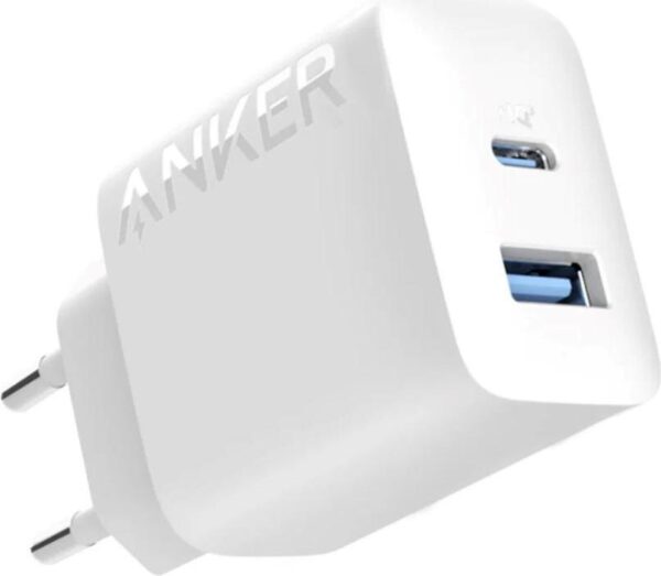 Anker 312 20W 1x USB-A 1x USB-C Weißes Ladegerät (A2348G21)