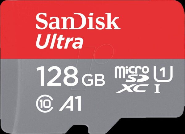 SANDISK SDSQUNR128GGN6TA - microSDXC-Speicherkarte 128GB