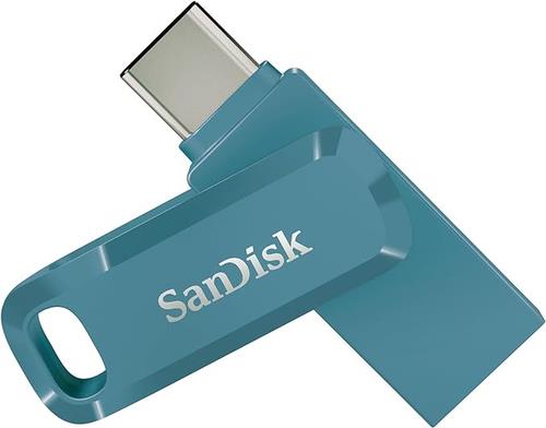 SanDisk Ultra Dual Drive Go – USB-Flash-Laufwerk – 256 GB – USB 3.2 Gen 1 / USB-C – Navagio Bay (SDDDC3-256G-G46NBB)