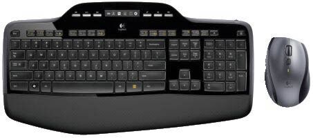 Wireless Desktop MK710 – Tastatur-Maus-Set, kabelbos, schwarz