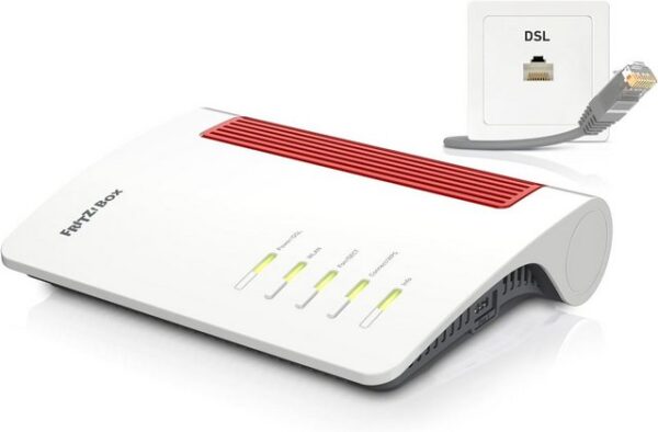 AVM FRITZ!Box 7690 Router Wi-Fi 7 5.760MBit/s 5GHz &