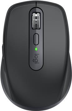 Logitech MX Anywhere 3S for Business – Maus – Für Rechtshänder – optisch – 6 Tasten – kabellos – Bluetooth – Logitech Logi Bolt USB-Receiver – Graphite