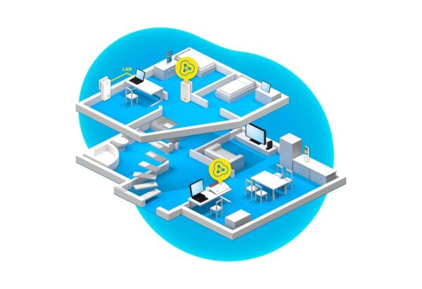 100 und 1000 Mbit/s sorgen für eine zuverlässige und schnelle Datenübertragung.Dieser Powerline-Adapter unterstützt den Top WLAN-Standard Wi-Fi 6 (802.11ax) für optimale WLAN-Leistung. Mit einer Einzelband-Geschwindigkeit von bis zu 600 Mbit/s im 2