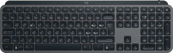 Hauptmerkmale Tastatur Empfohlene Nutzung Universal Übertragungstechnik Kabellos Geräteschnittstelle RF Wireless + Bluetooth Tastatur-Switch Scherenschalter Tastaturaufbau QWERTY Tastatursprache Italienisch Eingabegerät Nein Tastatur Formfaktor Volle Größe (100%) Numerisches Keypad Ja Tastatur-Tastenprofil Niedriges Profil Unterstützung mehrerer Geräte Ja Bluetooth Low Energy (BLE) Ja Ein-/Ausschalter Ja Annäherungssensor Ja Umgebungslichtsensor Ja Design Hintergrundbeleuchtung Ja Produktfarbe Graphit Typ der Hintergrundbeleuchtung LED Farbe der Hintergrundbeleuchtung Weiß Einstellbare Hintergrundbeleuchtung Ja Tastatur-Stil Gerade Oberflächenfärbung Monochromatisch Material Aluminium LED-Anzeigen Ja Merkmale Kabellose Reichweite 10 m Energie Energiequelle Akku Tastatur Batterietyp Integrierte Batterie Anzahl der Batterien (Tastatur) 1 Akku-/Batterietechnologie Lithium Polymer (LiPo) Akku-/Batteriekapazität 1500 mAh Wiederaufladbar Ja Aufladequelle USB Typ-C Maus Maus enthalten Nein Systemanforderung