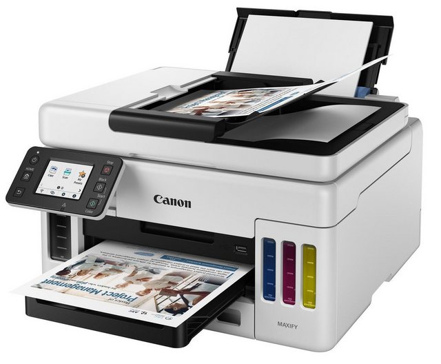 Canon Canon MAXIFY GX6050 Tintenstrahldrucker, (WLAN, ADF (Automatischer Dokumenteneinzug), Automatischer Duplexdruck)